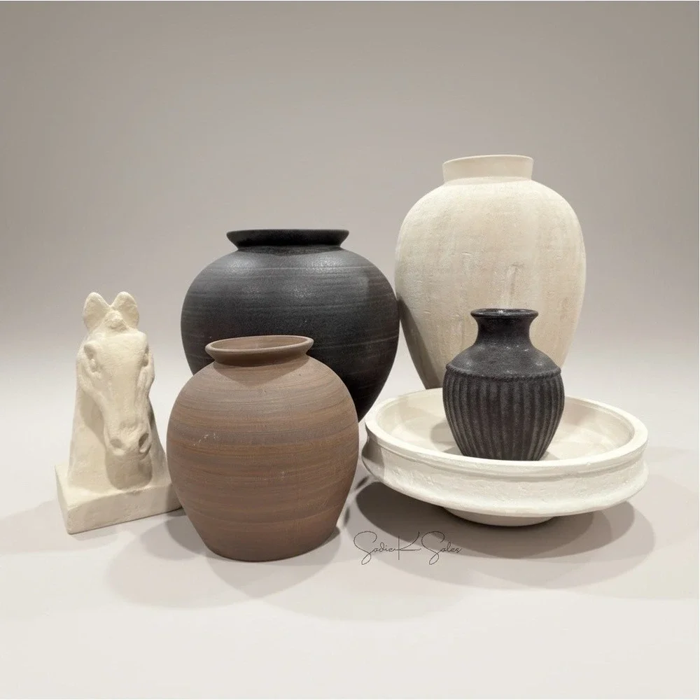 Medium Brown Rustic Ceramic Vase - Threshold, Target
